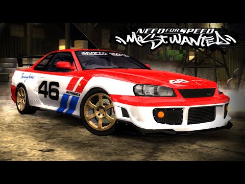 NFS Most Wanted Nissan Tommykaira R R34 Car Mod Tuning Gameplay 