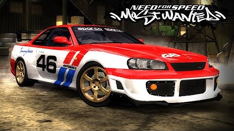 NFS Most Wanted | Nissan Tommykaira R R34 Car Mod Tuning & Gameplay