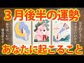 【ガチ鑑定】３月後半あなたに起こること🎊幸運になるポイント🎯［グランタブロー・タロット占い］