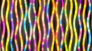 Artistic String Theory Physics Visualization with Quantum Waves 4K VJ Loop Motion Background