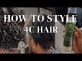 Afro to curls styling tips for curly hair