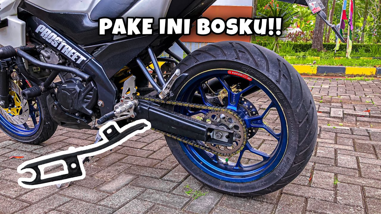 #75 - Ganti Karet Bantalan Rantai Swing Arm RD Racing - YouTube