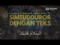 Pembacaan Maulid 🧡 Simtudduror dengan teks/lirik | hadroh Al Munsyidin | tareem lovers