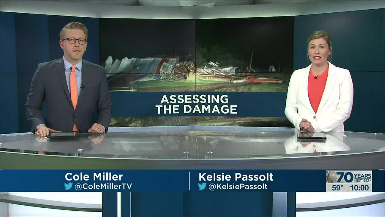 Wymore still cleaning up after winds upwards of 80 MPH do damage YouTube