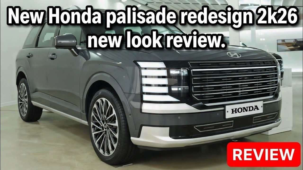 New Hondai palisade redesign 2k26 new look review.