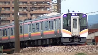 E129系B13編成455M E129系B1編成448M 信越本線