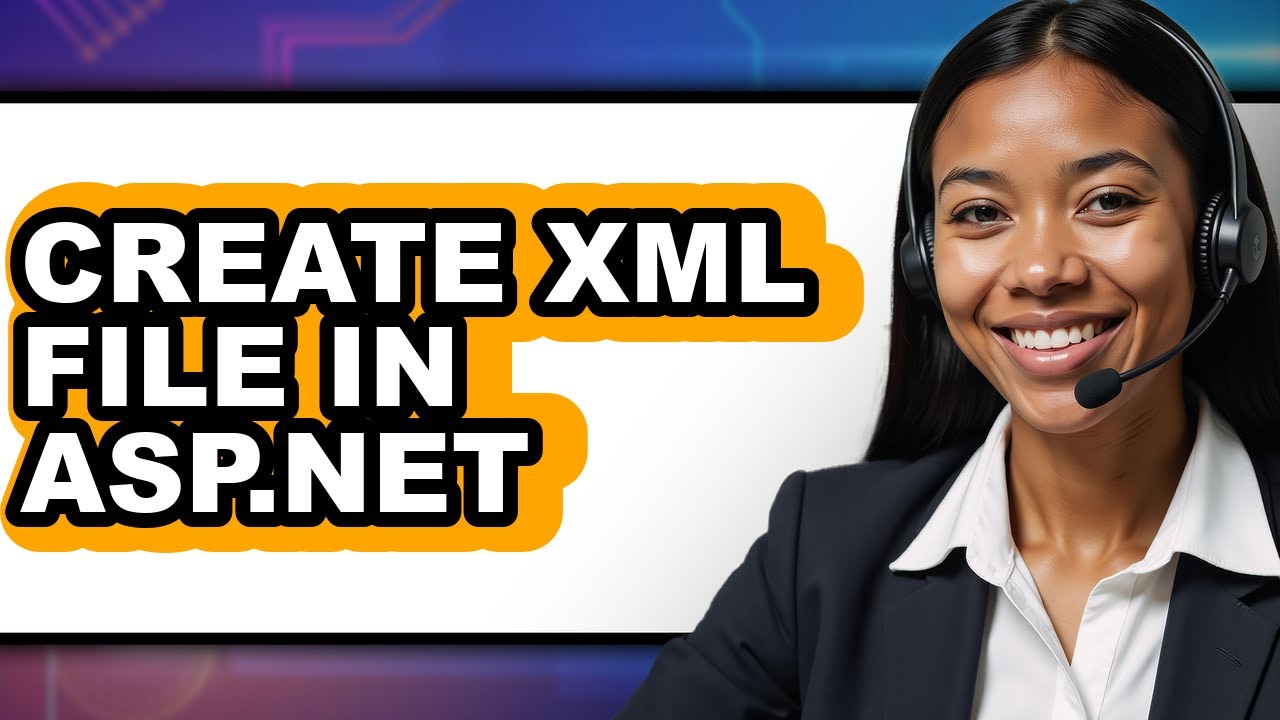 How to Create Xml File in Asp.net (easy Method) - YouTube