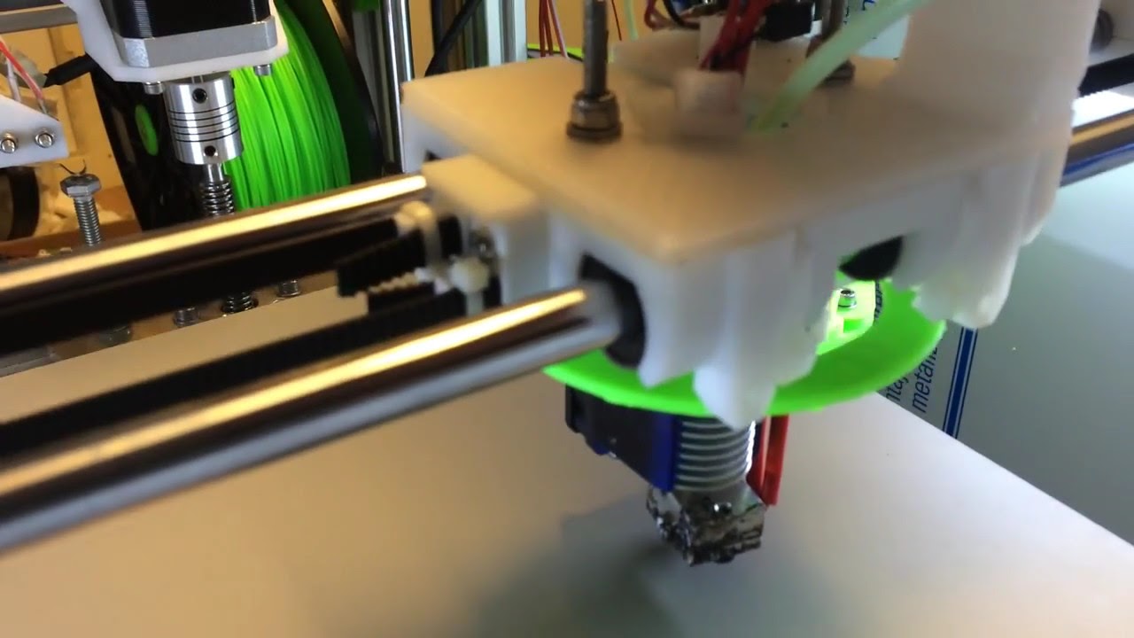 automatic hotend nozzle cleaner / brush YouTube