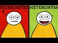 Homonyms Are Overrated