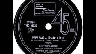 Temptations - Papa Was A Rollin' Stone (Dj ''S'' Rework) chords