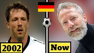 Germany 🇩🇪 World Cup 2002 Squad ⚽ Then and Now | Football Legends