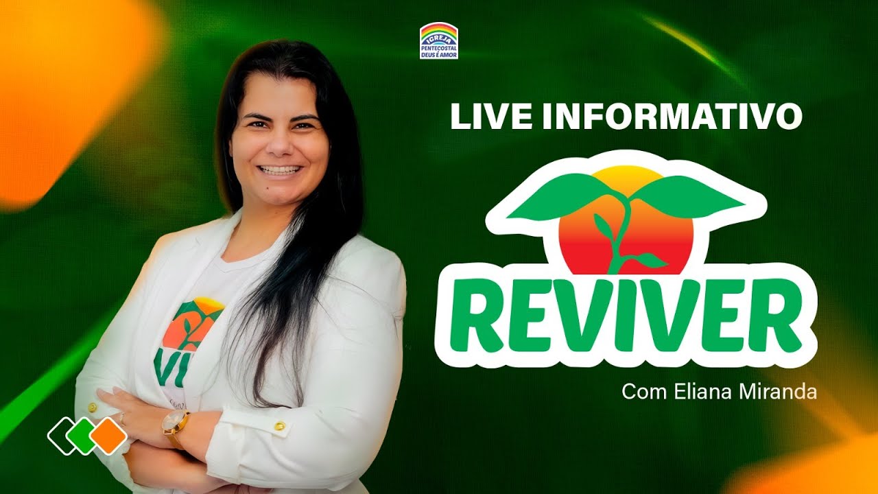 Eliana Miranda | Fundação Reviver | Informativo Reviver | IPDA AO VIVO | 05/03/2026
