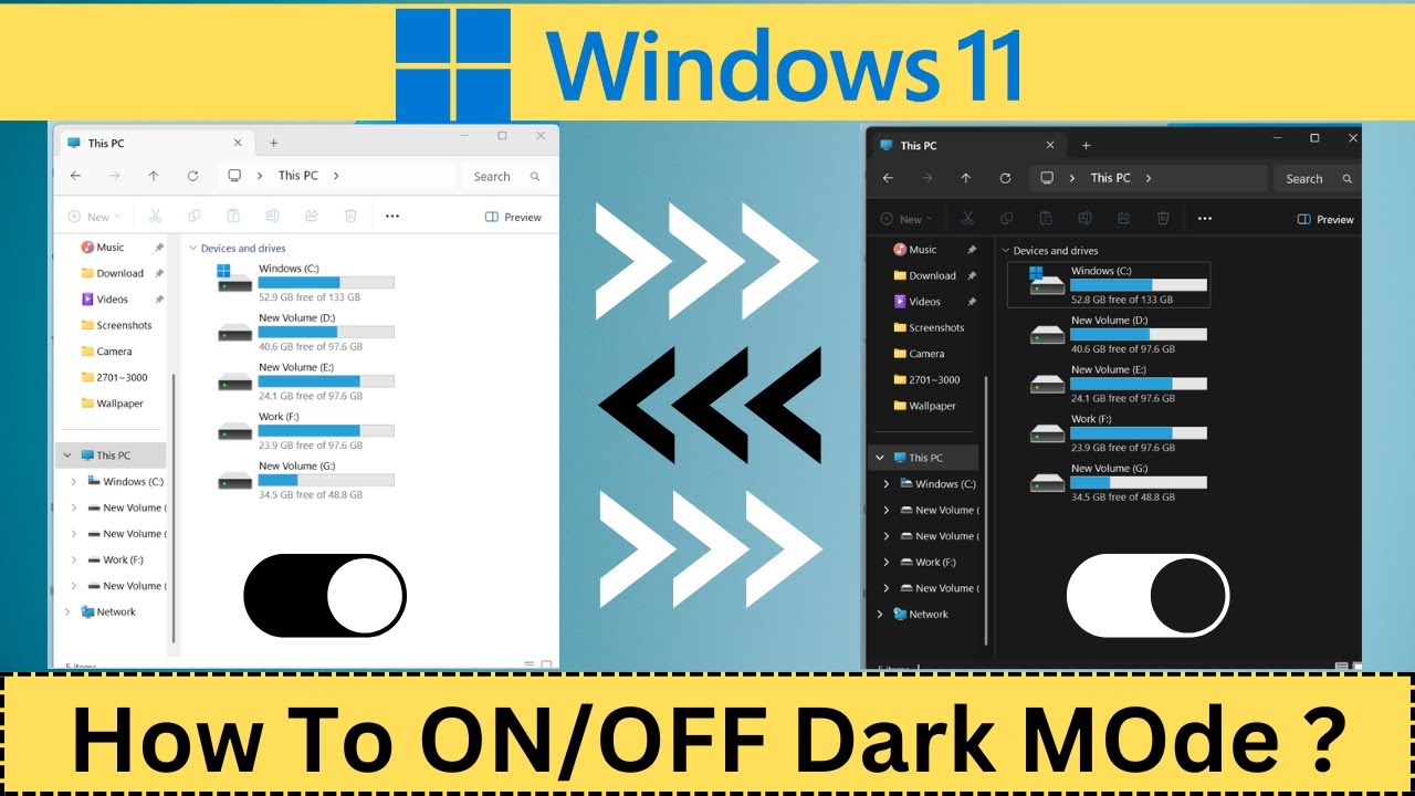 How to Enable or Disable Dark Mode in Windows 11 – Quick & Easy Method ...