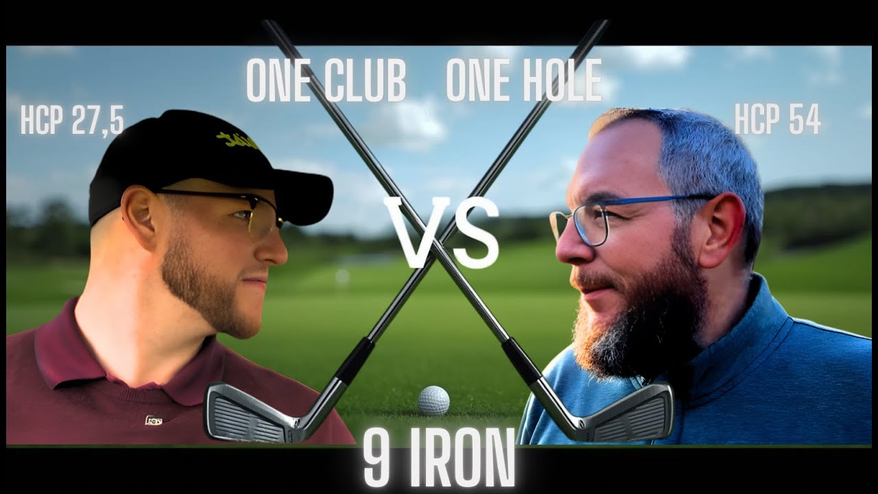 Wir spielen ein komplettes Golfloch – aber nur mit EINEM Schläger