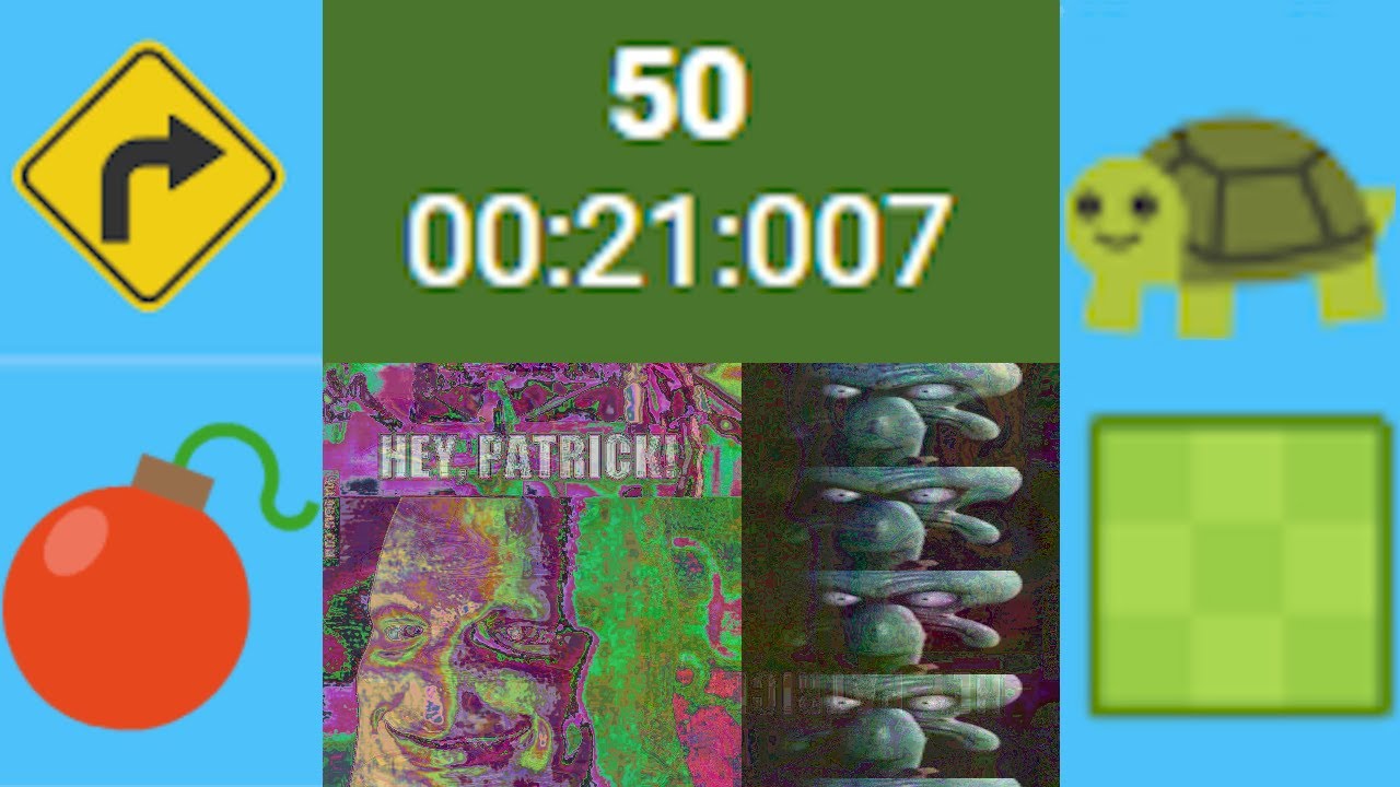 Google Snake Arrow Slow Bomb 50 Apples in 21.007s (Former WR)