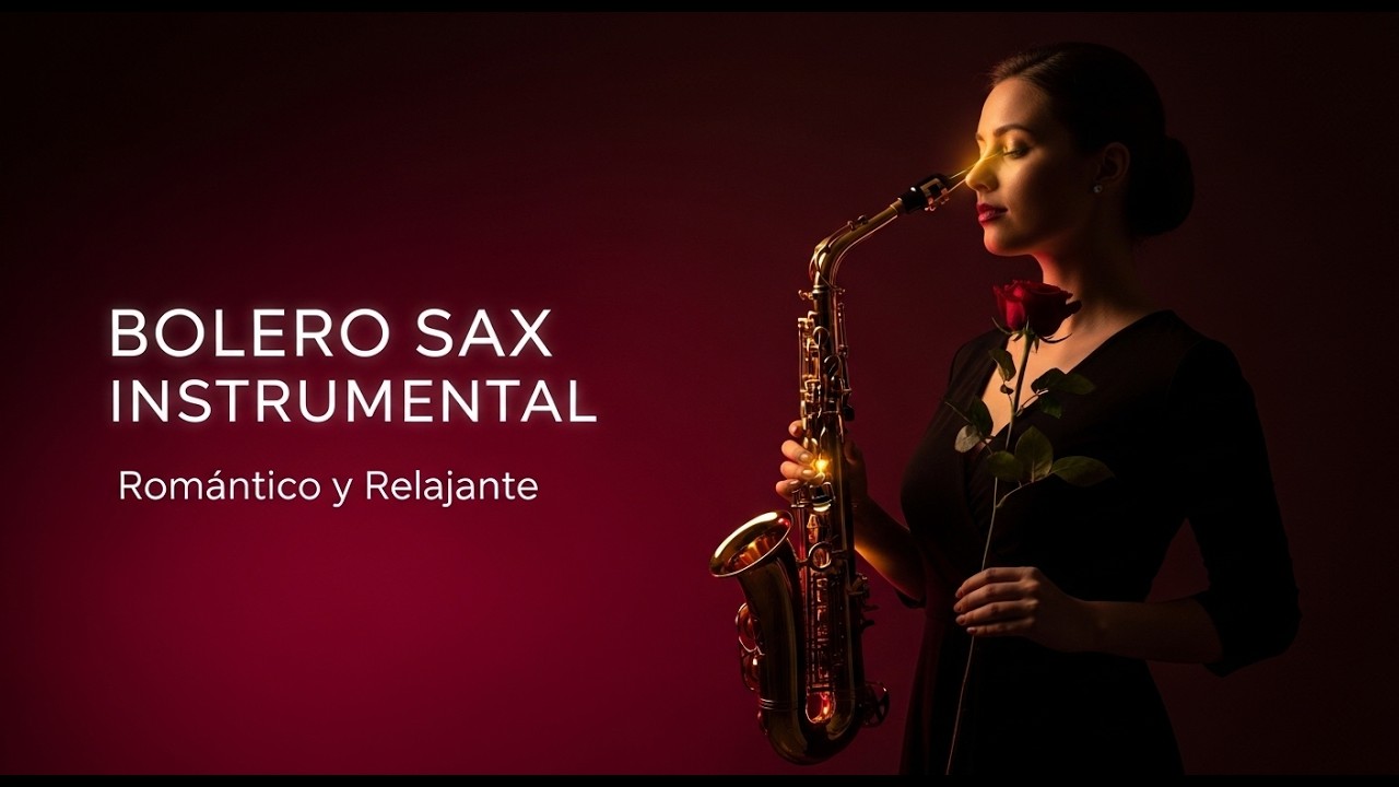Bolero Sax Instrumental Calm Night | Música Romántica Nocturna