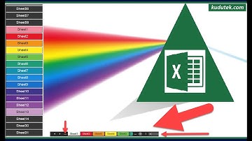 Easy Excel Side Tabs in Color 2023 | xlnavigator.com