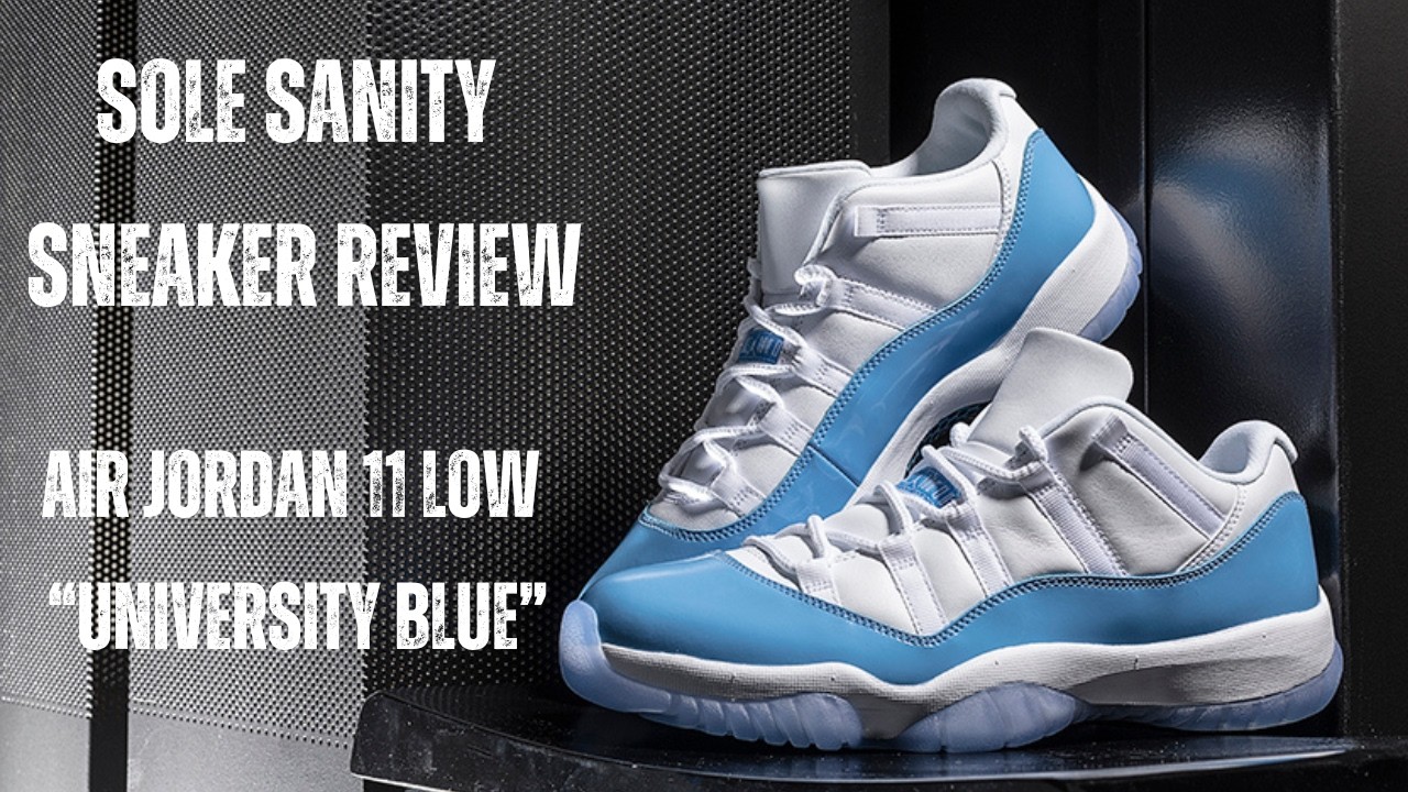 Air Jordan 11 Retro Low “University Blue” Review… WORTH $195