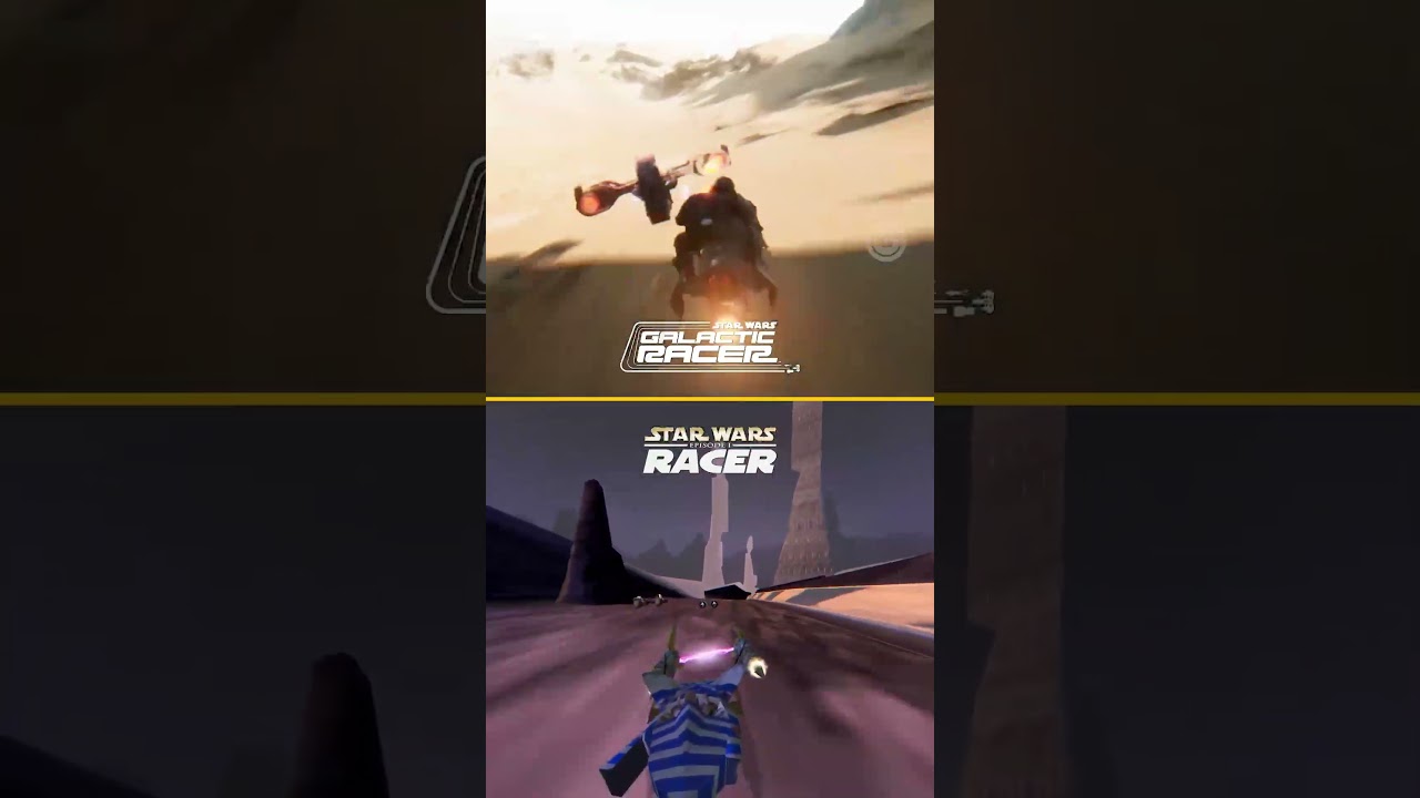 Star Wars: Galactic Racer vs Star Wars Episode I: Racer