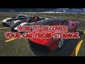 GTA V - How To Safely Store Cars and Avoid Disappearing ...