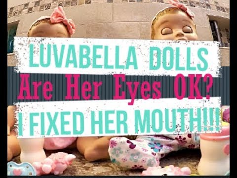 How I FIXED MY BROKEN LUVABELLA DOLL 