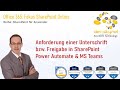 Einstieg in Office 365: Unterschrift / Freigabe anfordern