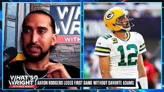 Aaron Rodgers’ inability to deal with frustration is a concern for Packers | What’s Wright screenshot 4
