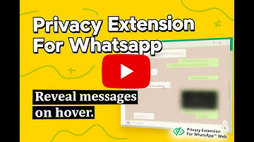 Keep Your Chats Private! 🛡️ Blur WhatsApp Web Messages Instantly!
