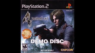 Resident Evil 4 PS2 Demo Disc (Capcom, 2005, PCSX2)