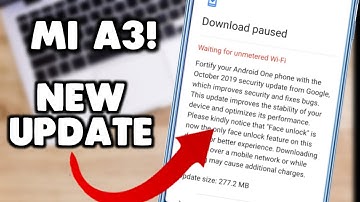 Mi a3 new october update received | Mi a3 android 10 update
