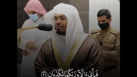 سورة الرحمن - بصوت القارئ ياسر الدوسري