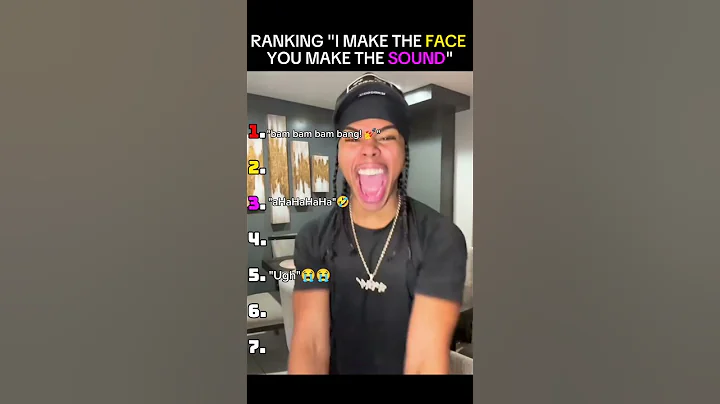 Ranking "I  make the Face you make the Sound" Trend Part 3