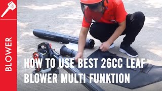 【Leaf Blower】How to Use Best 26cc Leaf Blower Multi-Function