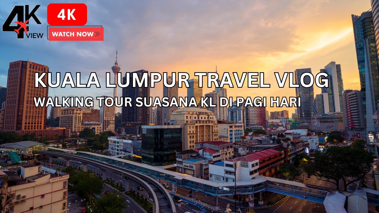 RAME BANGET !! SARAPAN PAGI DIKUALA LUMPUR YANG MESTI KAMU KUNJUNGI ! WALKING TOUR JALAN PAGI DI KL