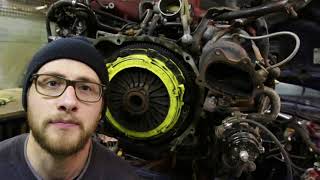 STi Engine Removal - It's Out!