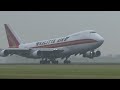 AMS 2012.07.06 B742 CKS N708CK Polderbaan landing