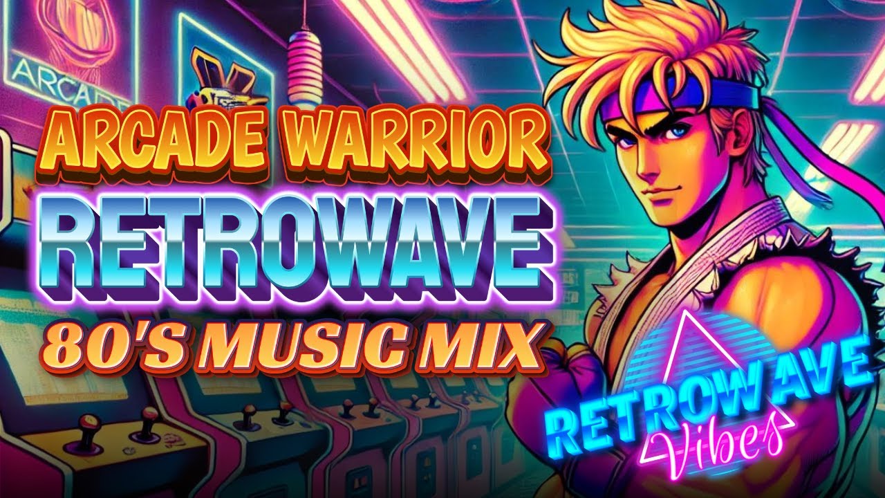Arcade Warrior: 80s Retrowave Battle Mix | Synthwave Gaming Soundtrack