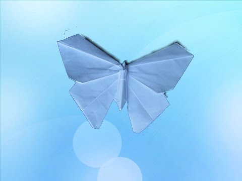 Бабочка 3д оригами