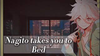 Nagito takes you to bed | soft spoken | Sleep aid