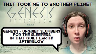 Genesis  Unquiet Slumbers For The Sleepers/In That Quiet Earth/Afterglow audio REACTION
