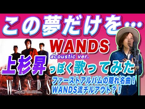 1stアルバムの隠れ名曲！WANDS「この夢だけを…」(アコースティックver.)上杉昇っぽく歌ってみた(上杉昇デビュー30周年記念~WANDS祭り月間)