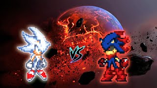 Sonic Chaos OP(All Form) VS Sonic.exe OP in Jump Force Mugen