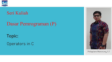 Dasar Pemrograman - Operator Pada Pemrograman Bahasa C