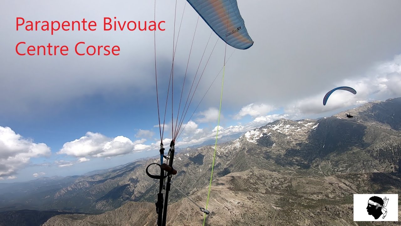Parapente Bivouac Centre Corse Mai 2023 / Paragliding Bivouac Corsica
