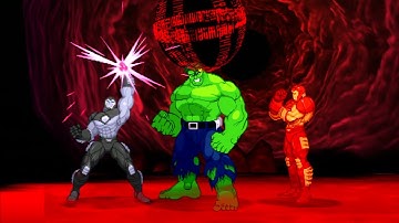 Marvel VS Capcom 2 - Hulk/War Machine/Iron Man - Expert Difficulty Playthrough