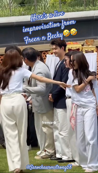 Here’s a live improvisation from Freen n Charlotte🤣🤣#srchafreen #freenbecky #beckysanngels #becky