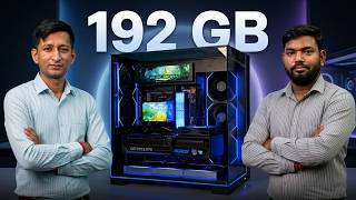 Why Would Anyone Need a ₹13 LAKH PC? Data + 3D Rendering | Ryzen 9 + RTX 5090 + 192GB RAM + 9 TB |