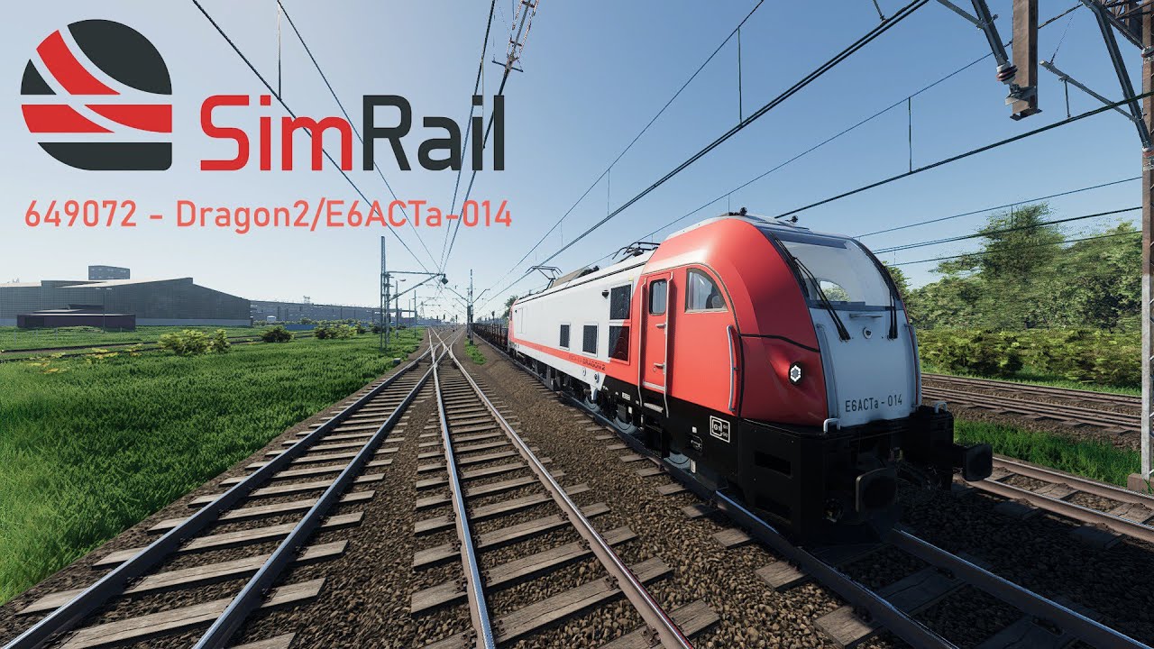 SimRail | Dragon2/E6ACTa-014 | 649072 - Piława Górna - Myszków Freight