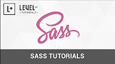 Sass Tutorials - YouTube