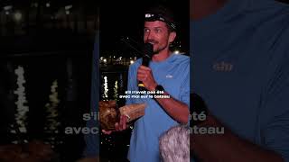 Matthieu Blanchard à son arrivée de sa Transat Café L'Or avec Conrad Colman sur l'IMOCA MSIG Europe